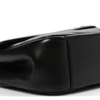 Lambskin Chevron Quilted Medium Loulou Black