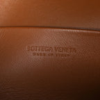 Suede Intrecciato Bang Bang Vanity Case Amber