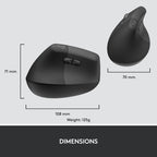 Logitech Lift Vertical Ergonomic