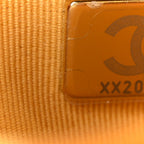 Caviar Quilted Wallet on Chain WOC Yellow