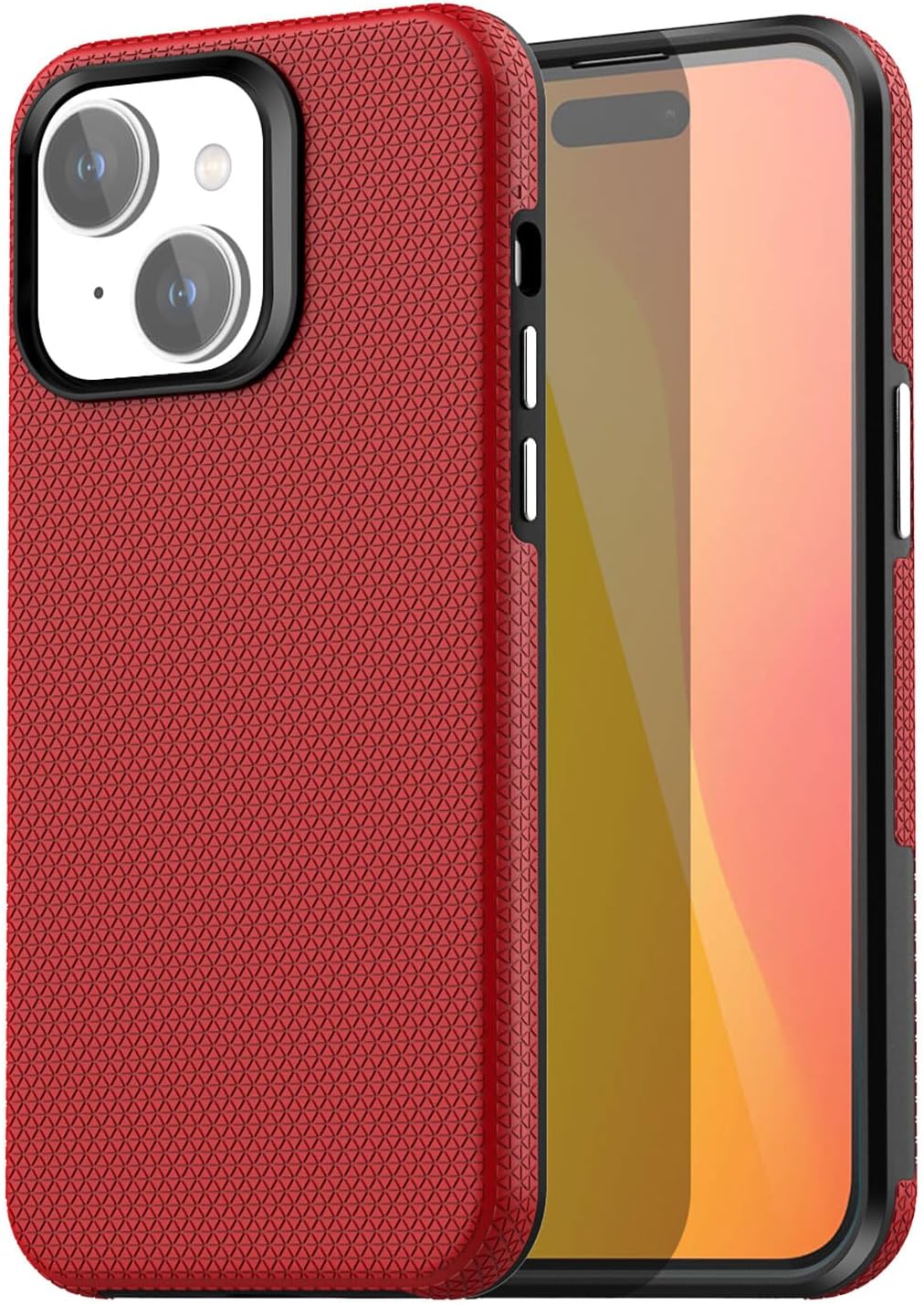 Entronix Case Compatible with iPhone 15 Plus - Anti-Slip Rugged Shockproof Cover