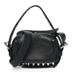 Primal Lambskin Mini Ricco Shoulder Bag Black