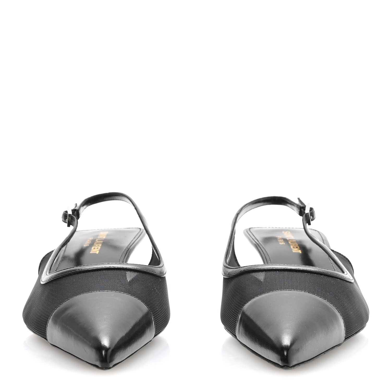 Mesh Oxalis Slingback 30 Pumps 38 Black