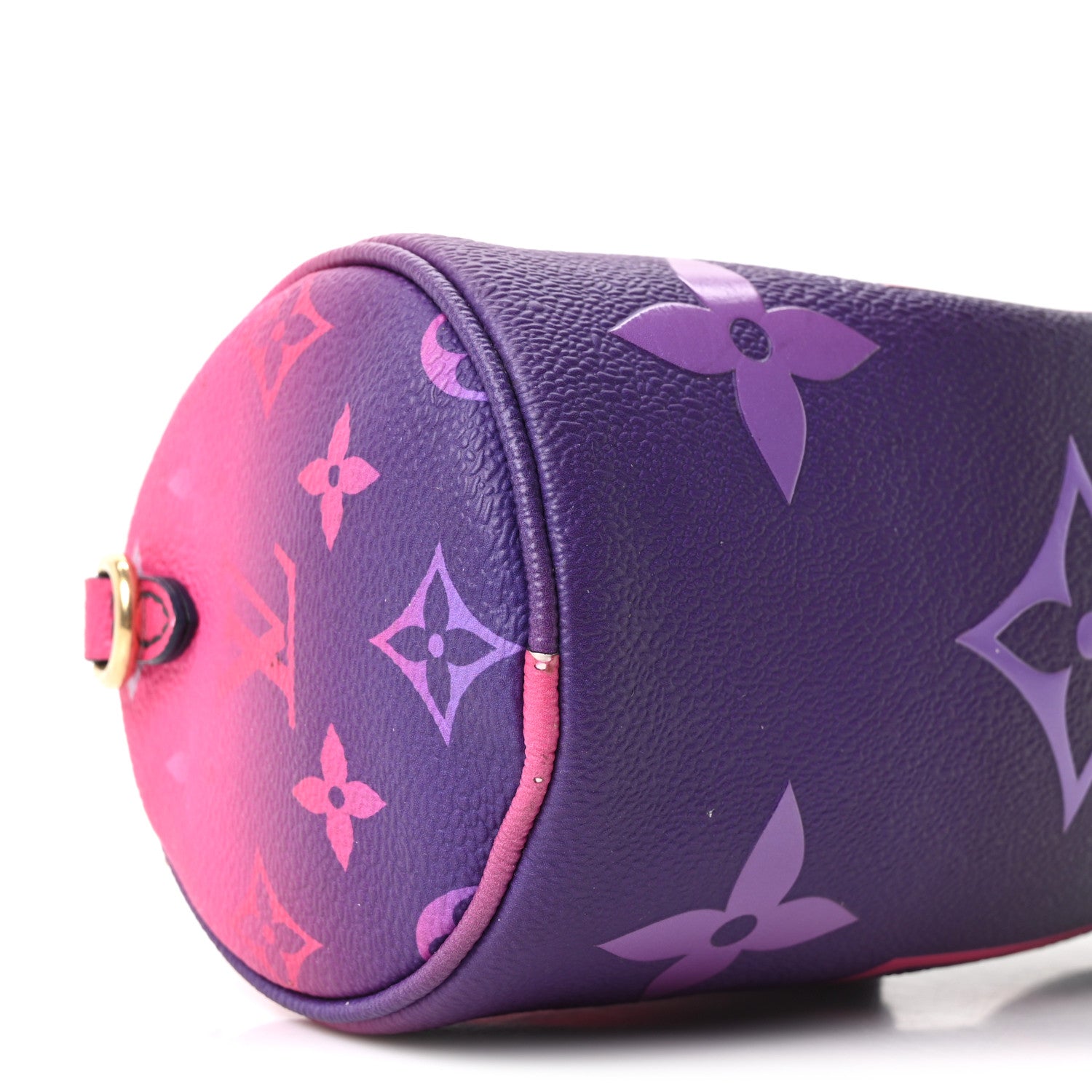 Monogram Giant Spring In The City Papillon BB Midnight Fuchsia