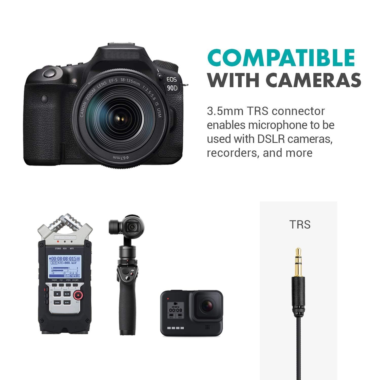 Movo WMX-LAV Lavalier Microphone