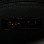 Lambskin Quilted Small Lacquered Chain Flap Black