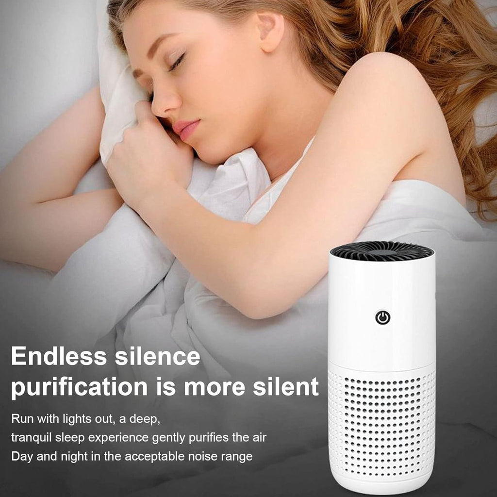 Car Air Purifier, Portable Ionic Air Purifiers,USB Power Supply,Remove Smoke Dust ,Removes Dust Pet Odors Pollen 2pcs