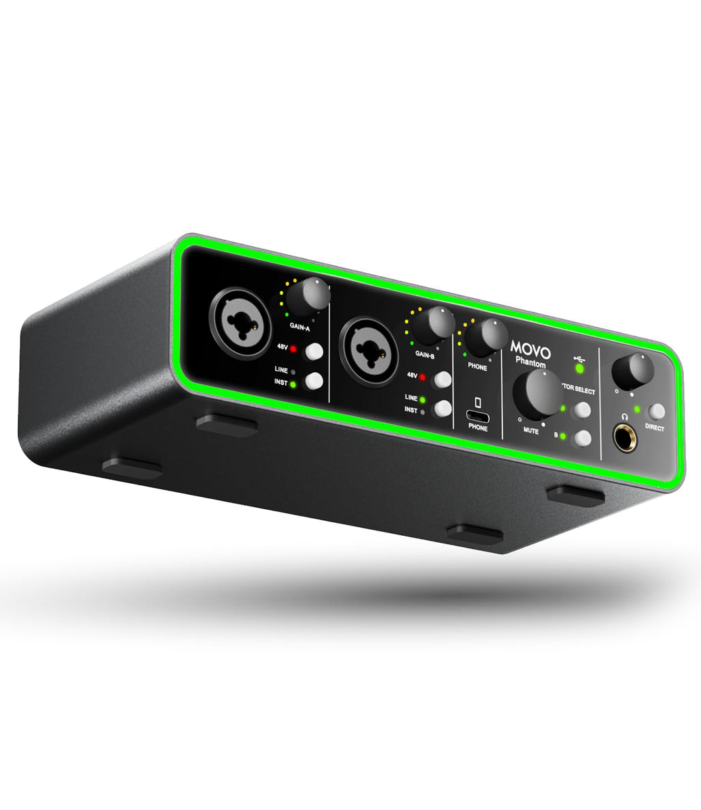 Movo Phantom Dual Channel USB/USB-C Audio Interface