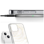 SAHARA - Inspire Series White Marble Case - iPhone 14 Plus - CP00333