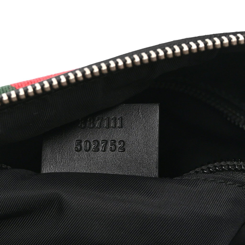 Techno Canvas Web Messenger Bag Black