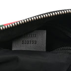 Techno Canvas Web Messenger Bag Black