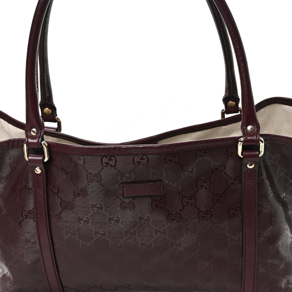 Imprime Monogram Medium Joy Tote Bordeaux
