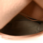 Pebbled Calfskin Jennifer Mini Crossbody Bag Blush Nude