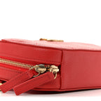 Caviar Quilted Waist Bag Red