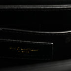 Smooth Calfskin Small Solferino Satchel Black