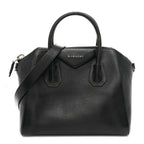 Sugar Goatskin Small Antigona Black