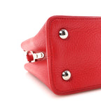Taurillon Capucines PM Rubis