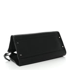 Matte Grained Calfskin EW Margaux Black