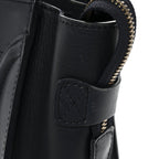 Smooth Calfskin Micro Luggage Navy Blue
