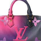Monogram Giant Spring In The City Papillon BB Midnight Fuchsia