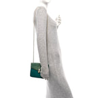 Galuchat Calfskin Serpenti Forever Crossbody Bag Green