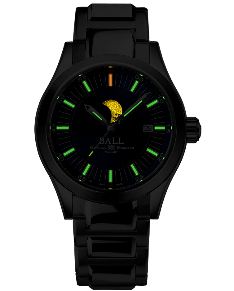 Ball Men's Watch Engineer III Moon Phase Blue