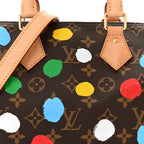 LV X YK Monogram Speedy Bandouliere 25 Multicolor