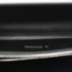 Matte Aluminum Personal Cross-Body Bag Black