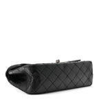 Aged Calfskin Quilted 2.55 Reissue 225 Flap So Black