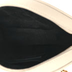 Grain De Poudre Matelasse Chevron Quilted Round Vinyle Camera Bag Crema Soft