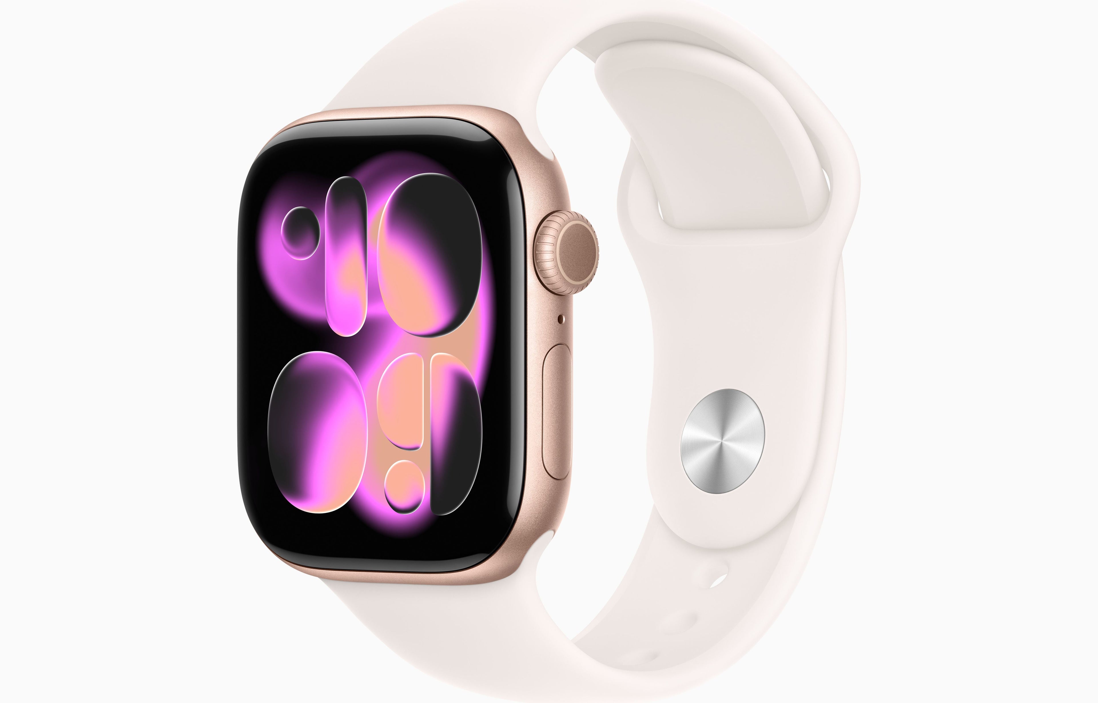 Apple Watch Series 11 GPS + Cellular 42mm Space Gray Aluminum Case with Black Sport Band