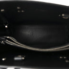 Calfskin Crocodile Embossed Baby Sac De Jour Black