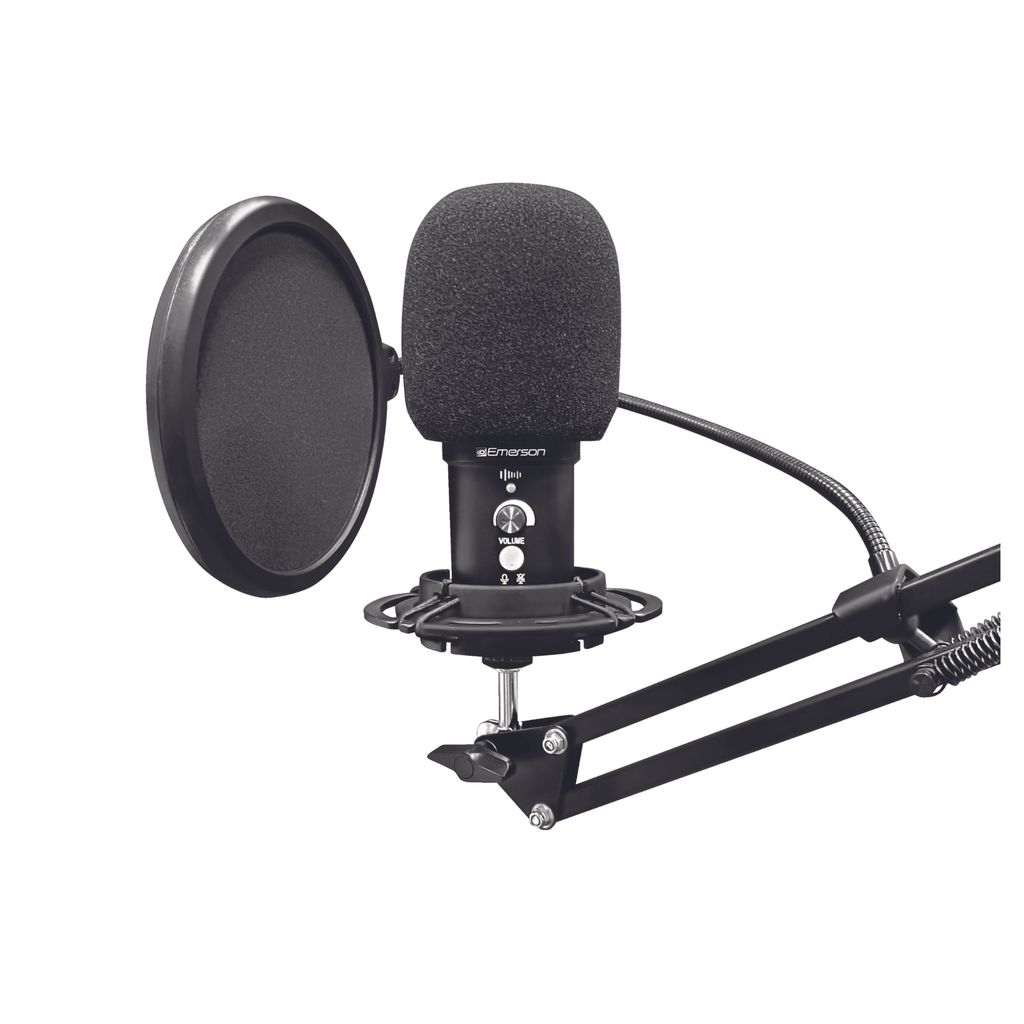 USB Gaming and Streaming Condenser Microphone