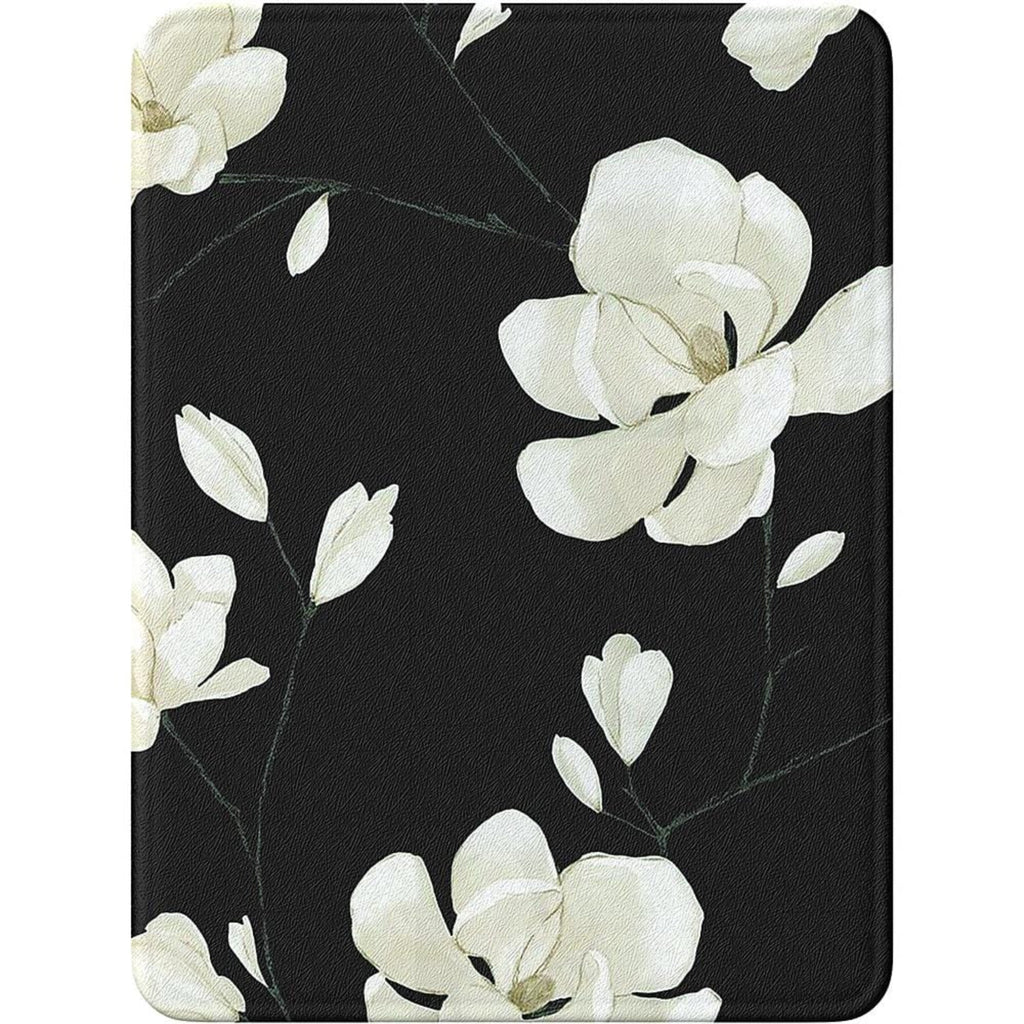 SAHARA - Indy Series Hand Strap Case for Amazon Kindle Paperwhite (11th Gen, 2021-2022) - Black Floral
