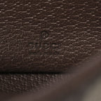 GG Supreme Monogram Web Ophidia Crossbody Wallet Beige New Acero