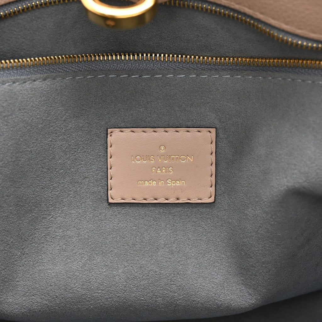 Calfskin Monogram On My Side PM Greige