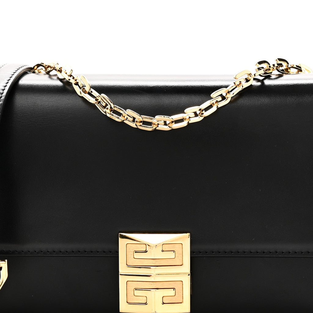 Calfskin Small 4G Chain Shoulder Bag Black