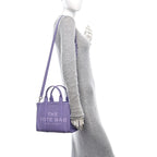 Grained Calfskin Small The Tote Bag Lavender