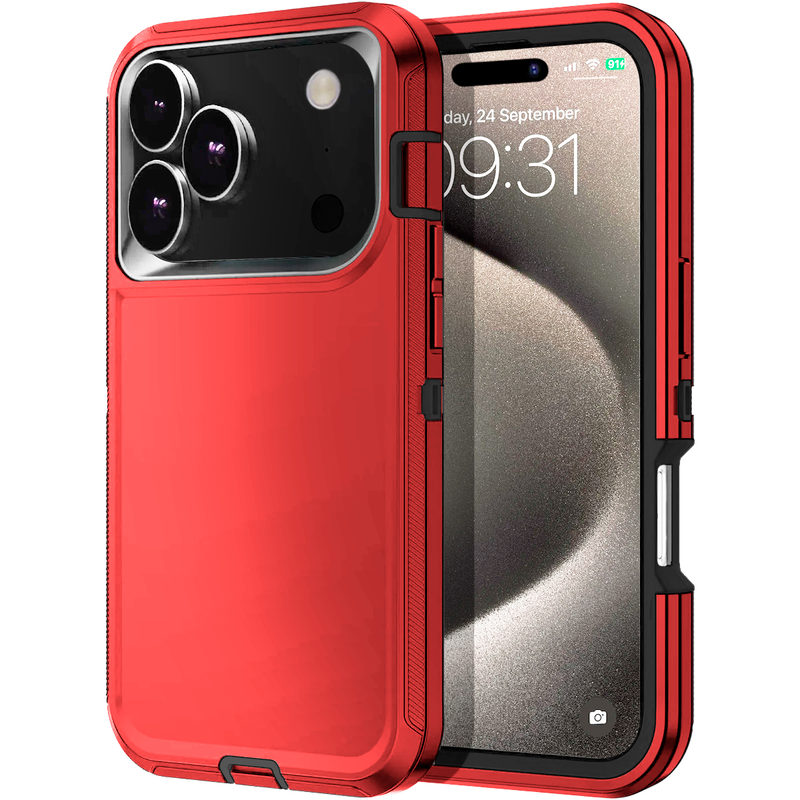 Entronix Case Compatible with iPhone 17 Pro - Triple-Layer Heavy Duty Protection
