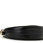 Soft Calfskin Arque Shoulder Bag Black