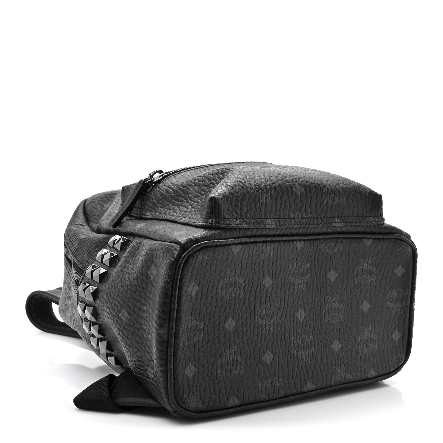 Visetos Medium Side Studs Stark Backpack Black