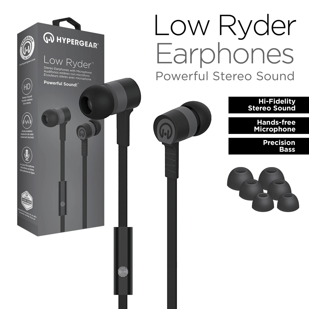 Low Ryder Earphones w/Mic 3.5mm