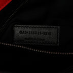 Lambskin Patchwork Monogram Medium Jamie Red