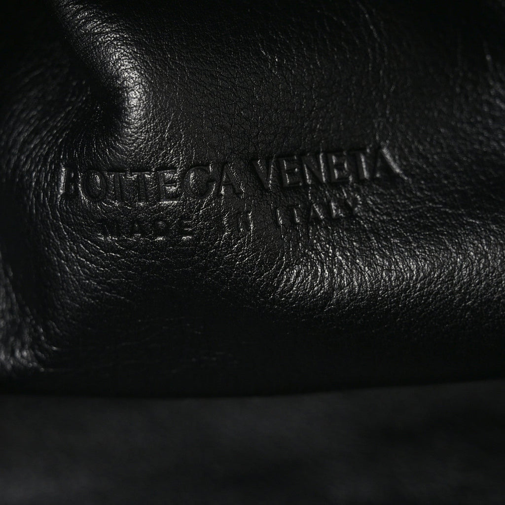 Smooth Butter Calf The Pouch Oversized Clutch Black