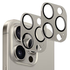 SAHARA - ZeroDamage HD Ultra-Clear Glass Camera Lens Protector (2-Pack) - iPhone 15 Pro and Pro Max
