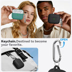 Entronix Case Compatible with AirPods Pro 3rd Gen - Soft-Touch Liquid Silicone