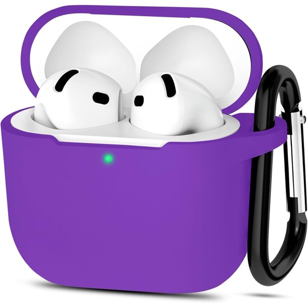 Entronix Case Compatible with AirPods 4th Gen - Soft-Touch Liquid Silicone