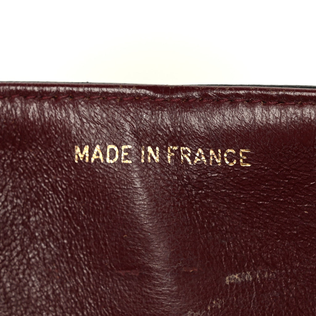 Lambskin Quilted Small Double Flap Black