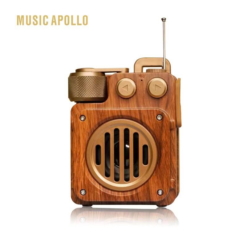 wireless bluetooth speaker portable subwoofer mini FM radio outdoor small steel device creative caixa de som