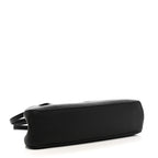 Grained Calfskin Alger Shoulder Bag Black